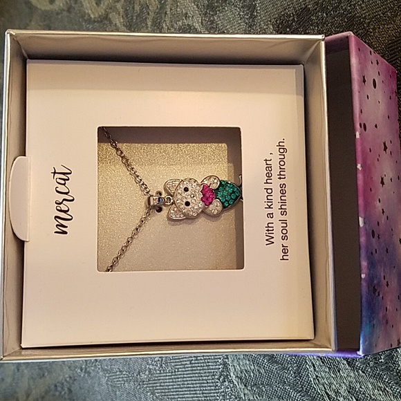 Mermaid Cat Necklace NWT - Picture 5 of 8